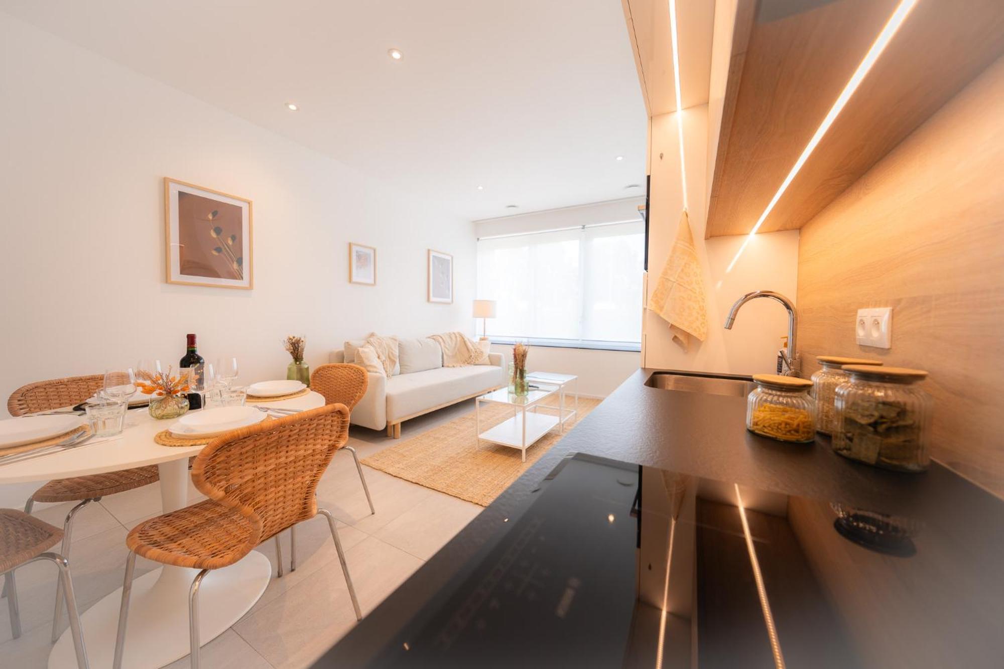 Appartement Cosy Pres De Tout ! Монс Экстерьер фото